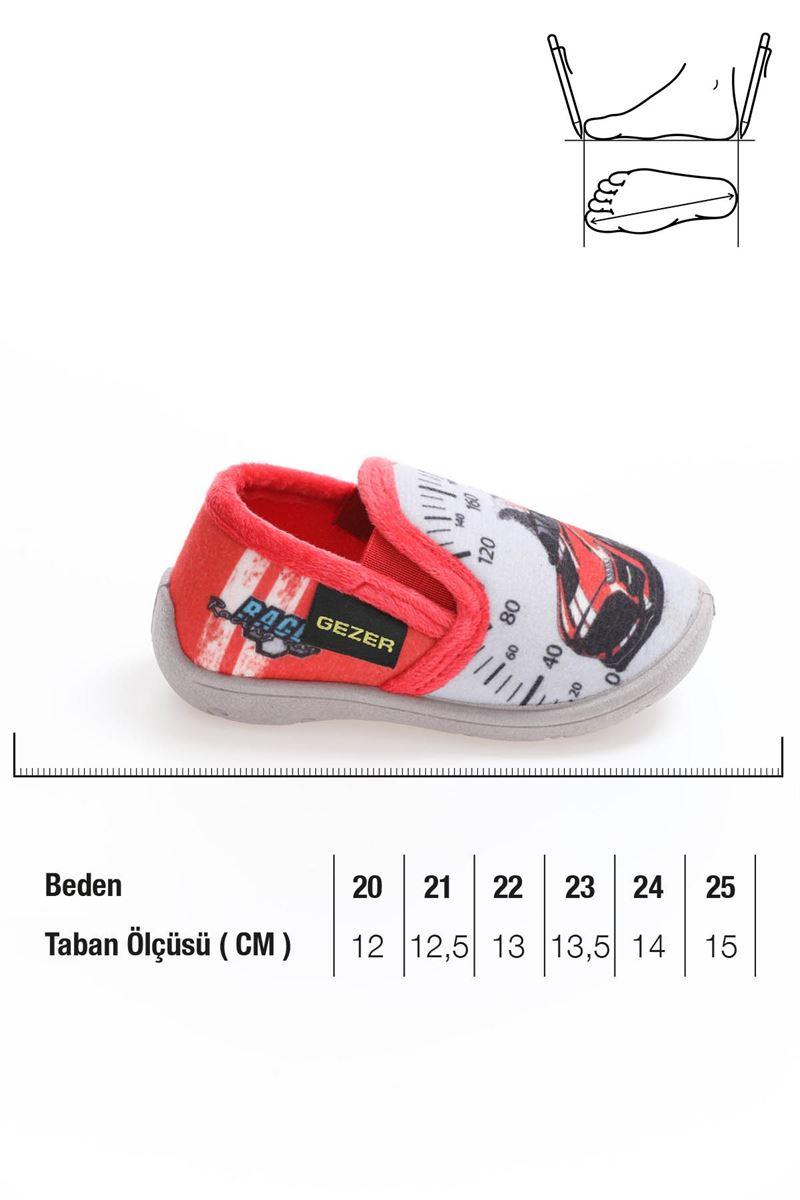 Gezer Kışlık Tasarım Panduf Bebe Erkek Ayakkabi